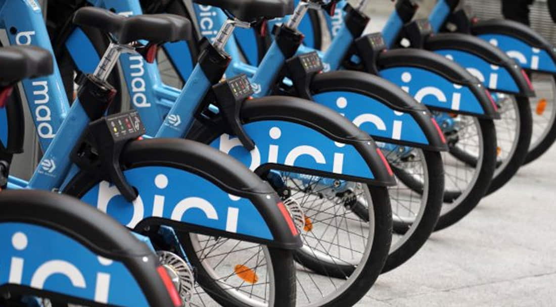 Madrid en bicicleta eléctrica