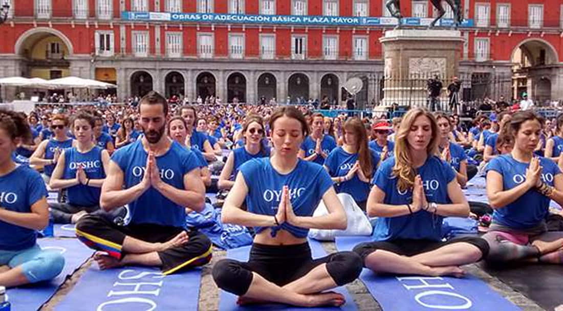 yoga al aire libre